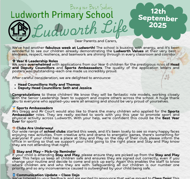 Ludworth Life